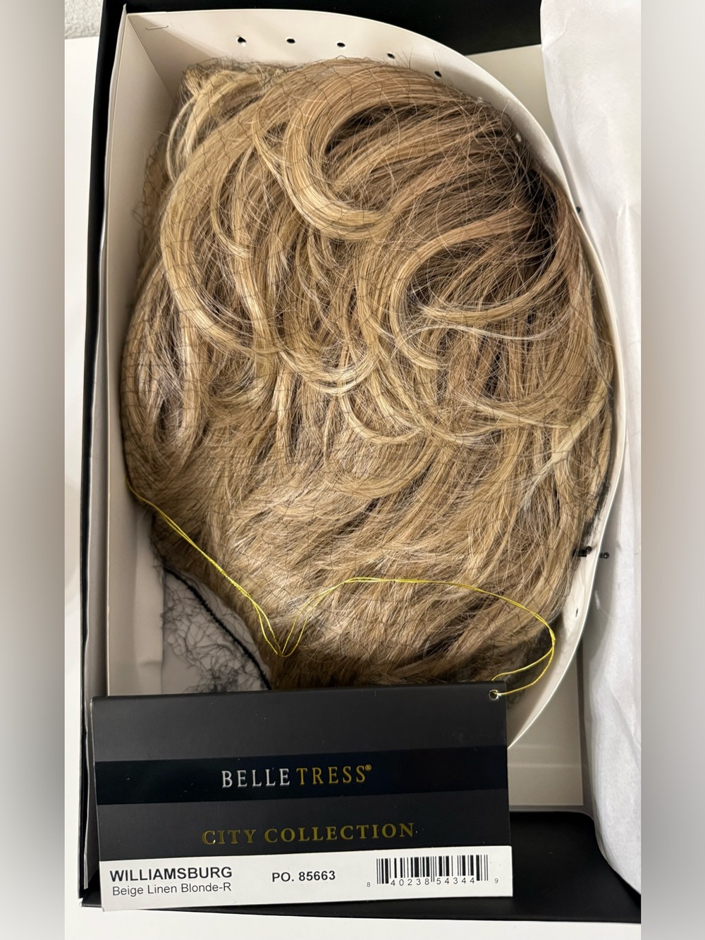 Belle Tress Williamsburg Lace Front Wig NWT Beige Linen | Heat Friendly - Picture 9 of 9